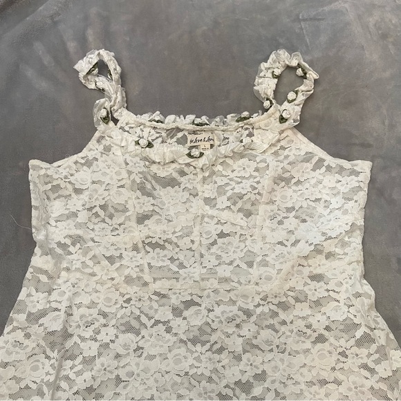 New! For love and lemons Lou white lace dress 3349 - Picture 10 of 14